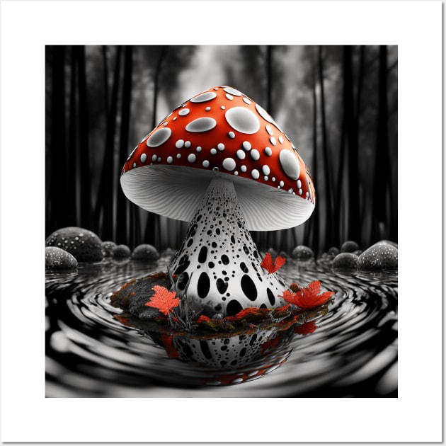 Fly agaric 5 Wall Art by knolios